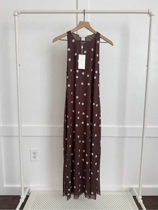 blonde hair brown dress MORANA Size:5-6 Years AW22 Lavetir Mist Blue A-Line